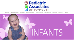 Desktop Screenshot of pediatricassociatesofplymouth.com